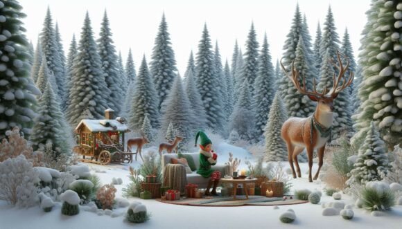 Download Photorealistic Elf Reindeer Forest - Photorealistic Collection