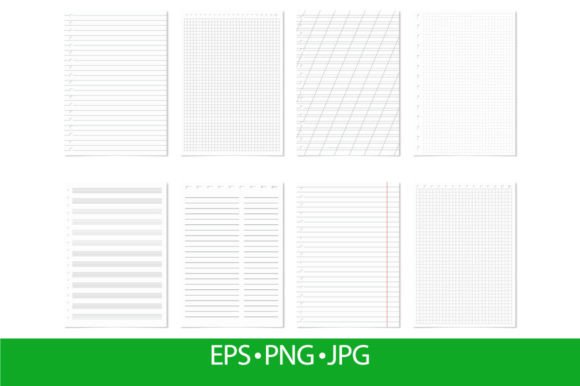 Download Realistic Notebook Blank Lined - Realistic Collection